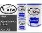 Preview: Jeep, Agate (Interior color), AZ / LAZ: 500ml Lackdose + 500ml Klarlack + 250ml Härter - Set, von ATW Autoteile West.